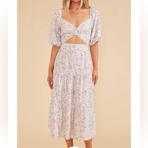 NWT MinkPink Women’s Hailey Midi Dress